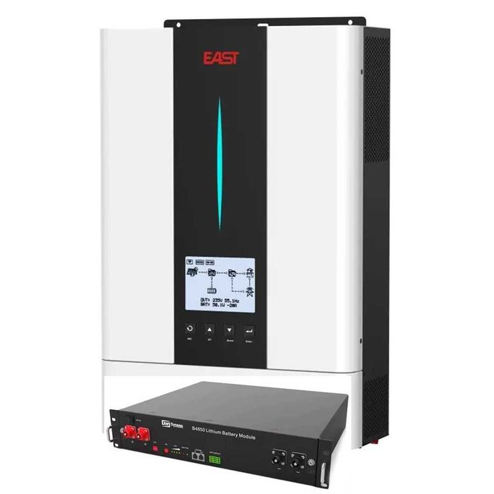 Інвертор EAST 5kW 48V 100A + акумулятор Dyness B4850 LiFePO4