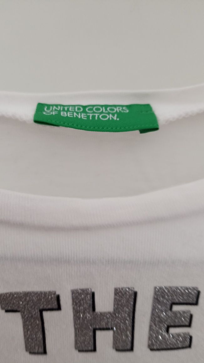 T-shirt manga comprida Benetton 8-9A