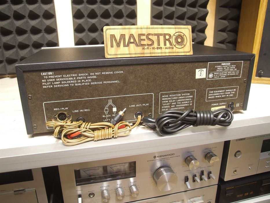 Касетна дека Nikko ND-390 II. JAPAN. Без передплати