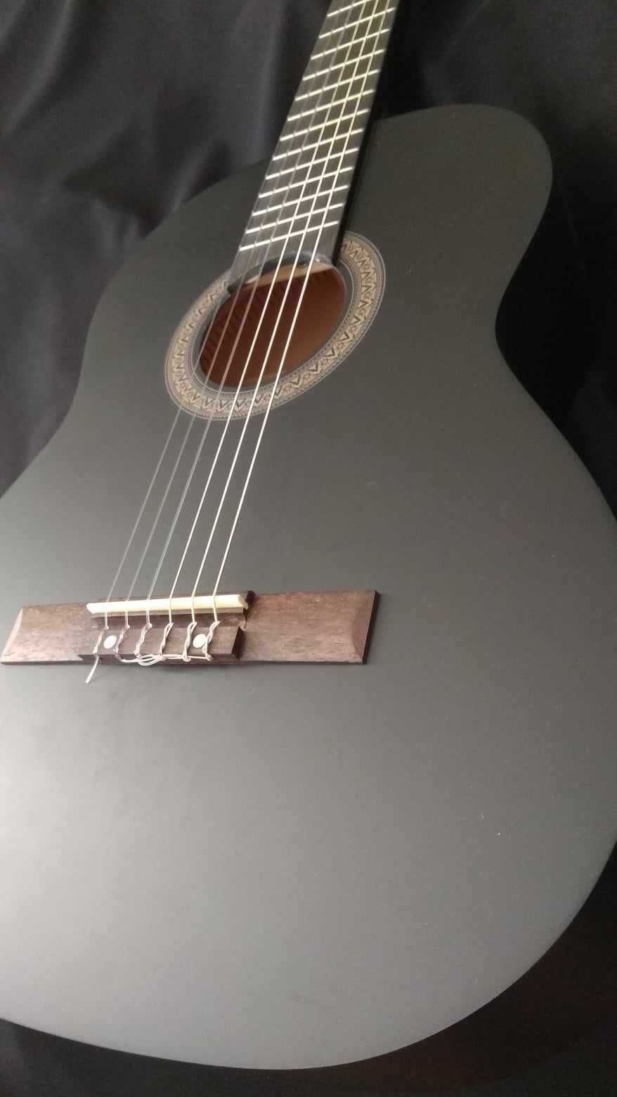 *NOVO* violão classico GEWA nylon cordas novas com trussrod