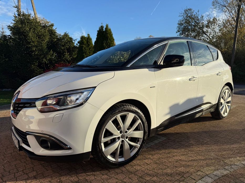 Renault Scenic 1.3 140KM*Biala Perła*Bezwypadkowy*Oryg.Przebieg*Stan IDEALNY