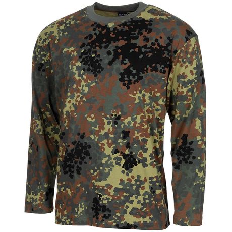 koszula us langarm  flecktarn 170 g/m² s