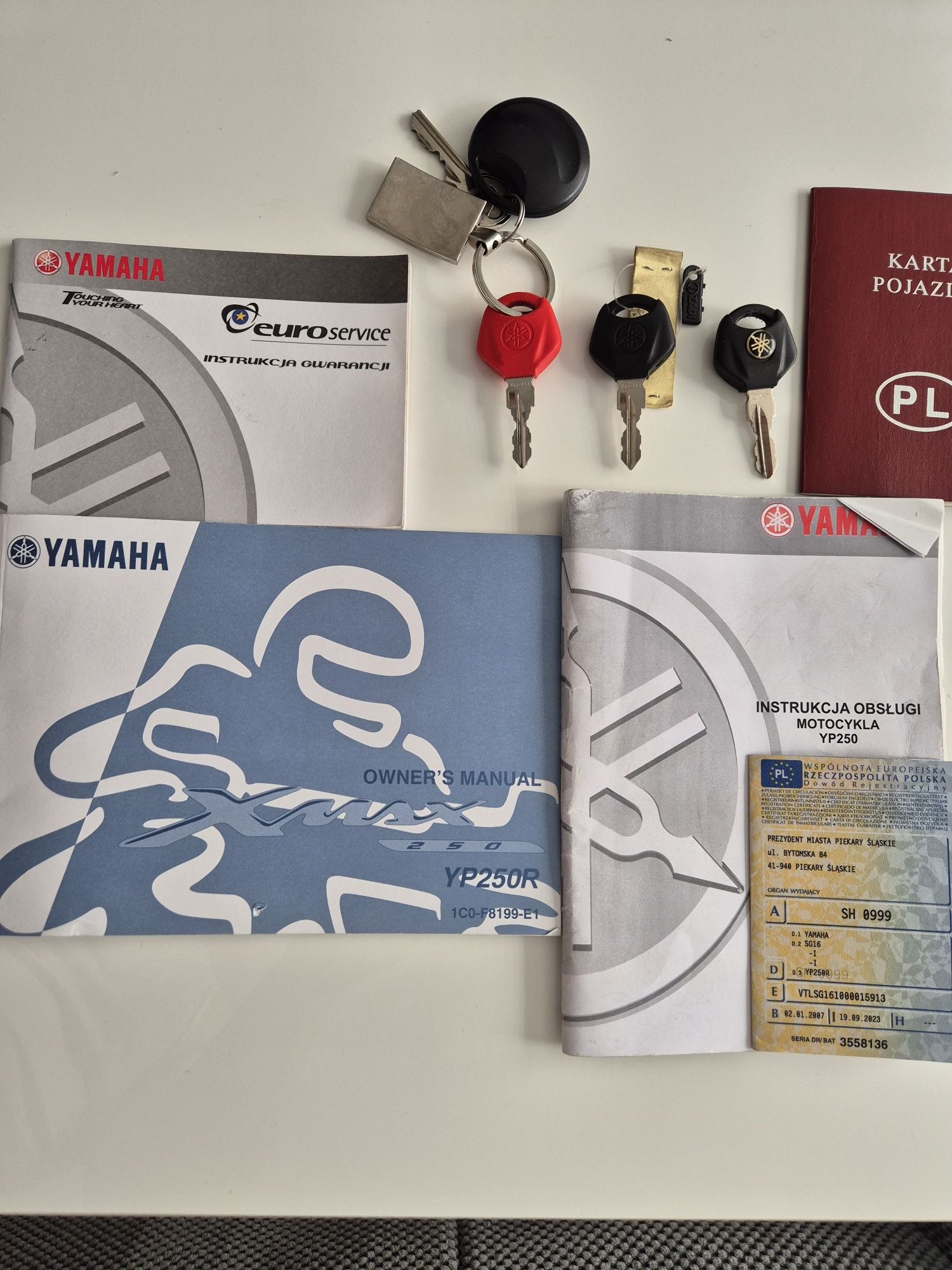 Yamaha X max 250 -   salon Polska