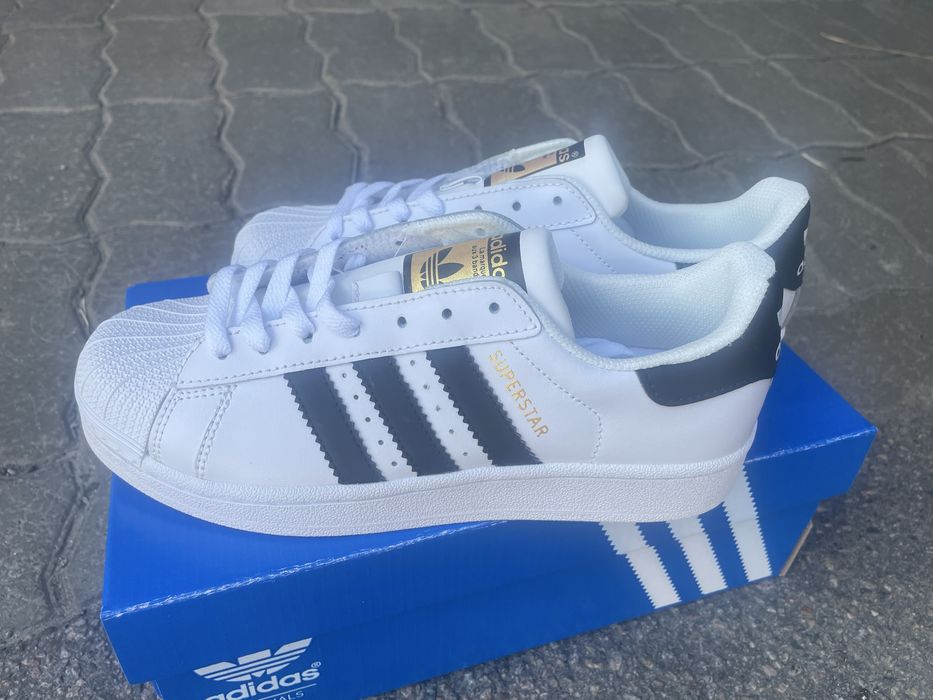 Adidas Superstar суперстар білі 36-45