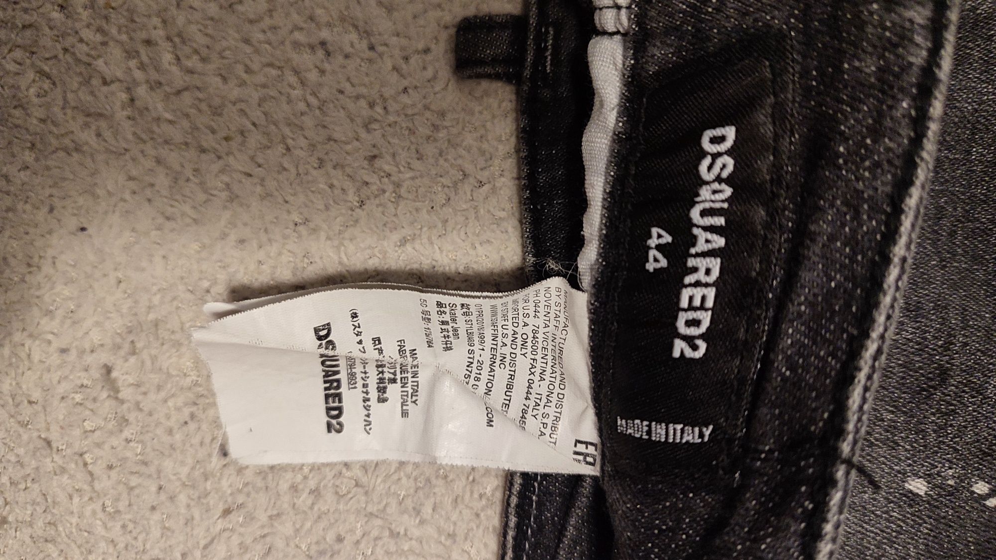 Spodnie męskie Dsquared2 rozmiar 44