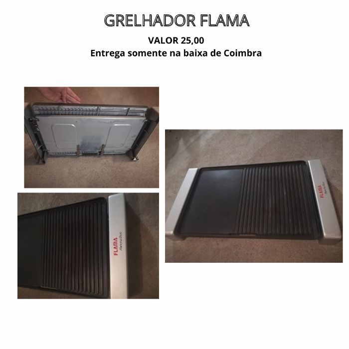 Grelhador Flama semi novo