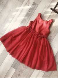 Сукня H&M, червона сукня, нарядне плаття, святкова сукня