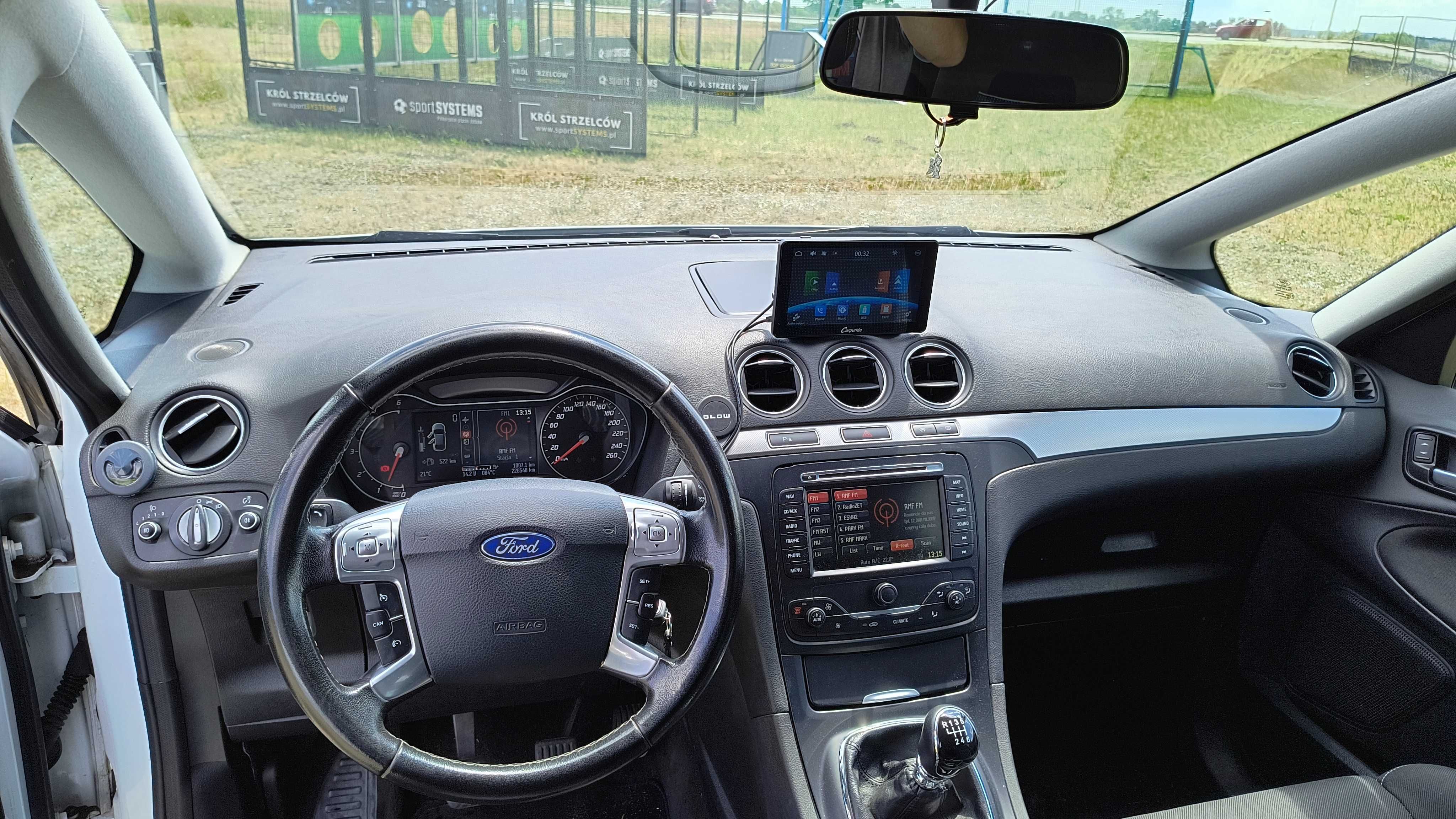 Ford S-max 2.0 TDCI, skrzynia manualna, 7 os., hak, Android Auto.