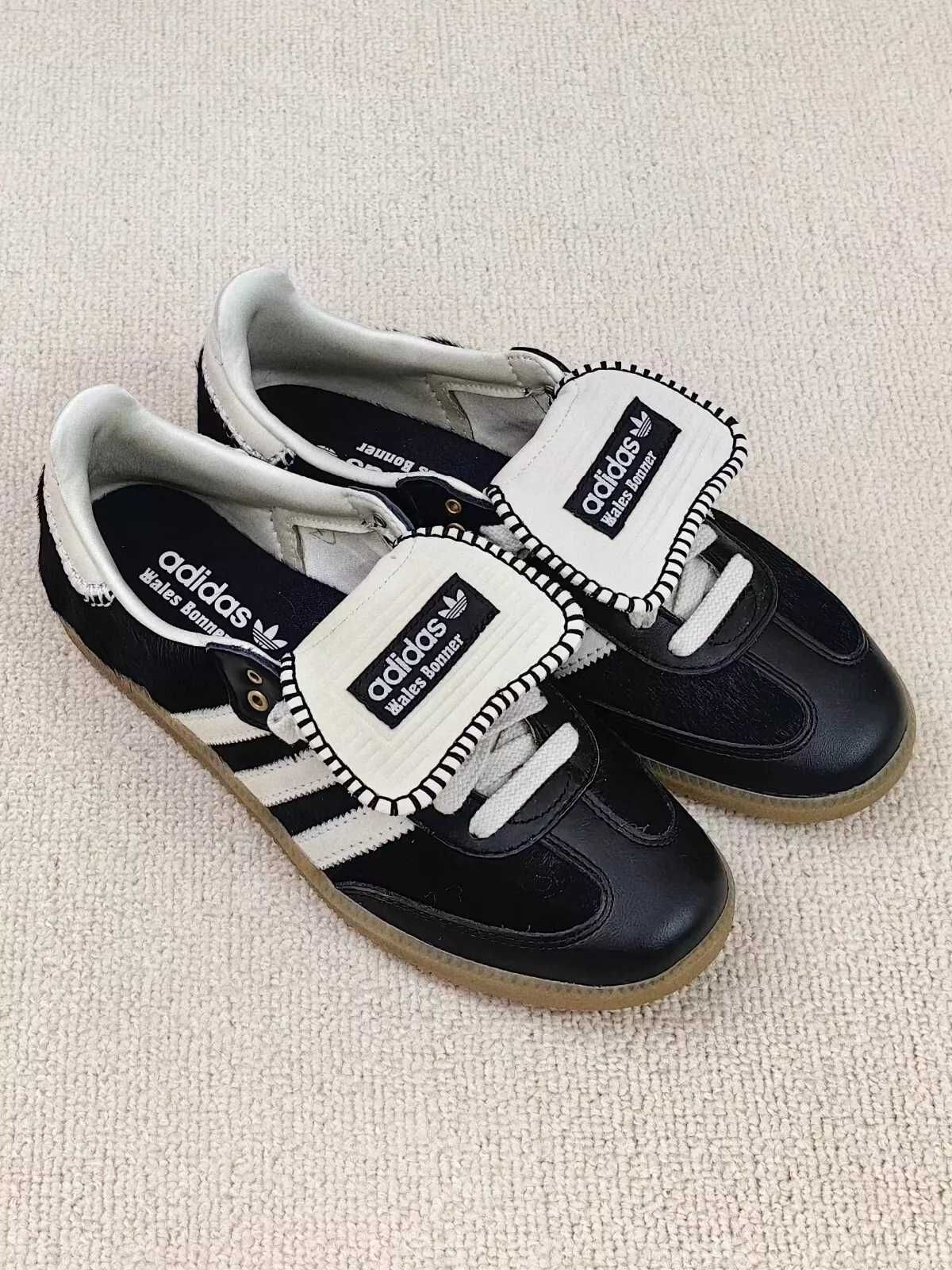 adidas Samba Pony Tonal Wales Bonner Core Black 39 EU / 6,5US 24,5 CM