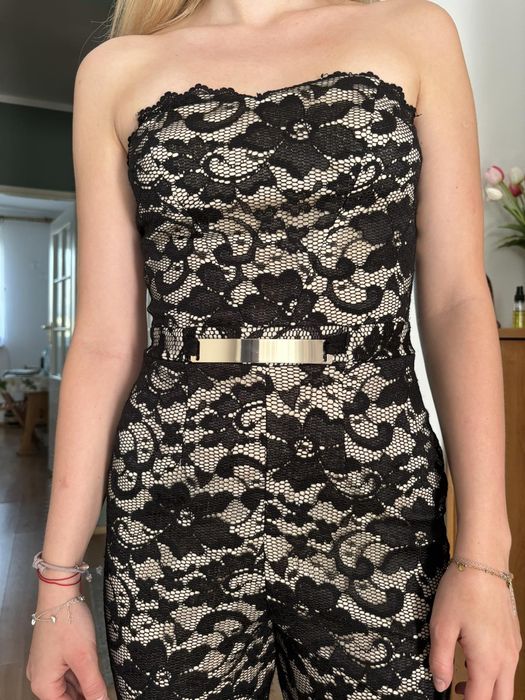 Kombinezon z koronki