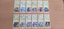 Colecção completa carteiras de fósforos Quinas "Os 12 da CEE"