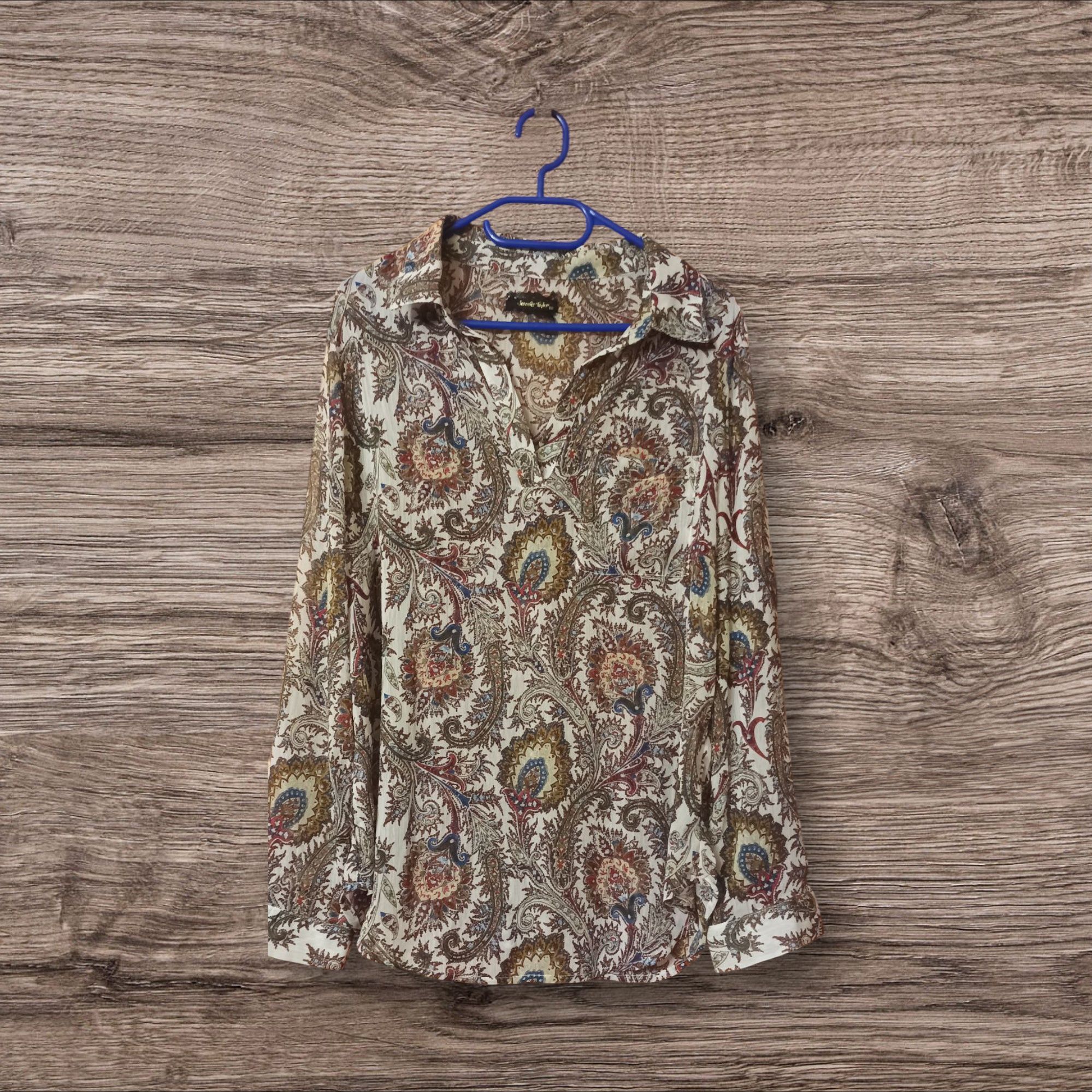 Bluzka koszula koszulka letnia hippie etno XXL 44 Jennifer Taylor