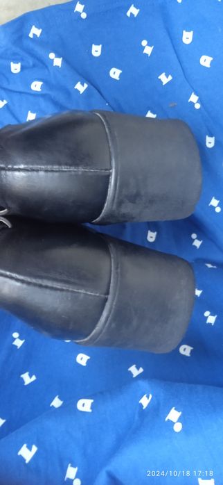 Туфли-полуботинки, кожа, стелька 25