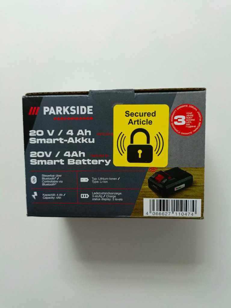 NOWY akumulator bateria Smart PARKSIDE PERFORMANCE PAPS 204 A1 20V 4Ah