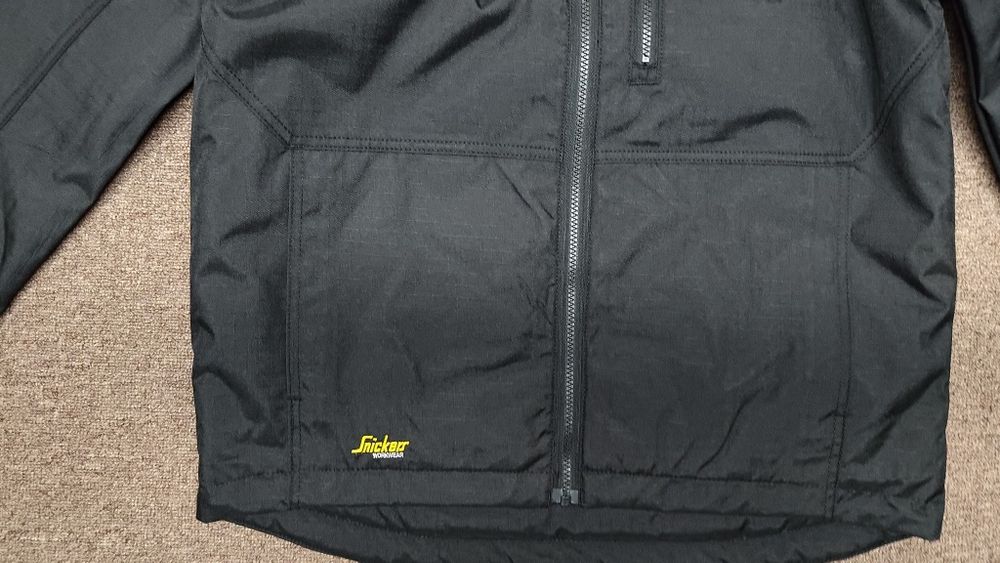 1148 Snickers M zimowa kurtka robocza ripstop  czarna mocna lekka
