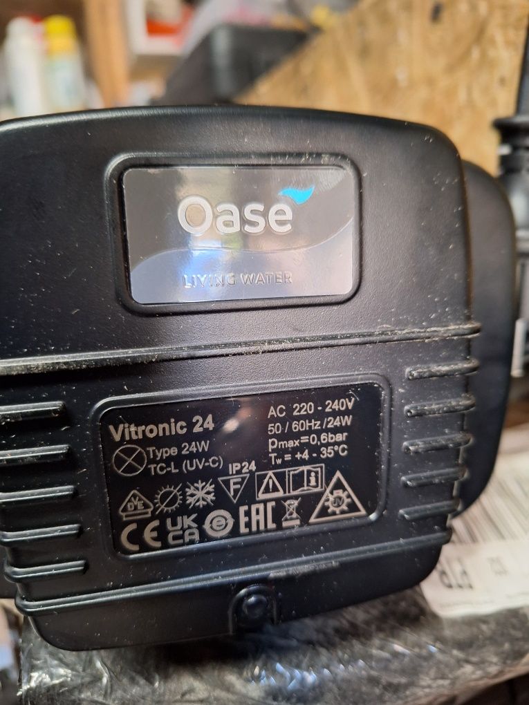 oase vitronic 24 lampa uv uvc sterylizator do oczka akwarium