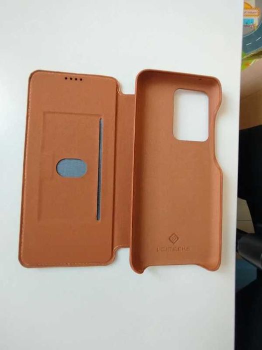 Etui z klapka do Samsung Galaxy S20 Ultra brązowy
