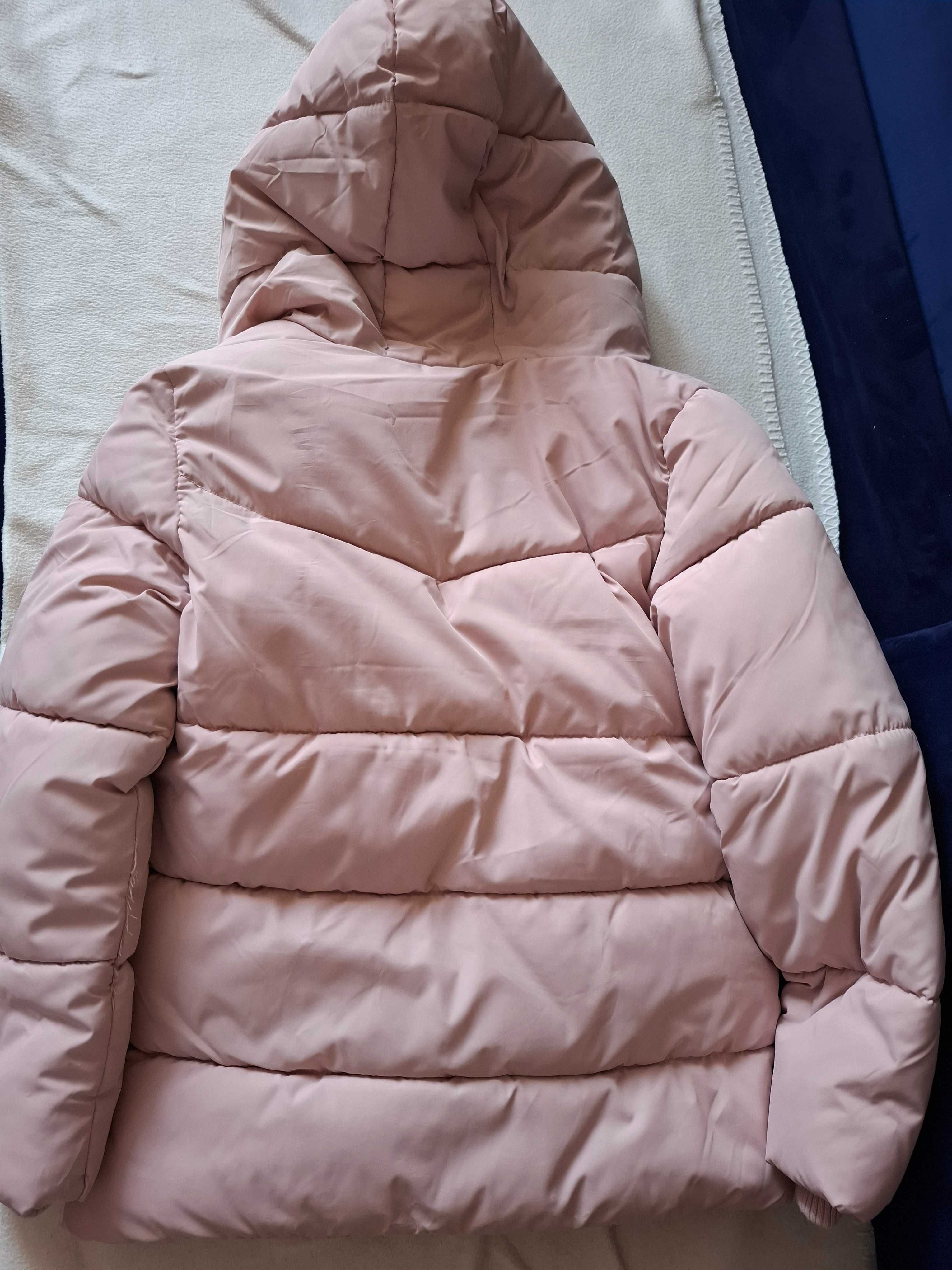 Kurtka zimowa dziewczęca cool club rozmiar 134cm.