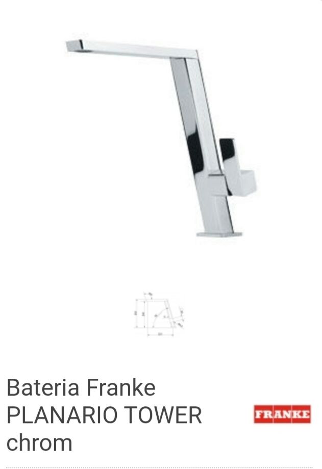 Bateria Franke Planario Tower 115.0177.697 (zamiana)