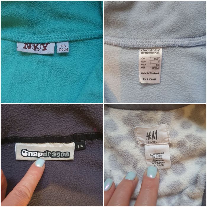 Флісові кофти на 8-10 років