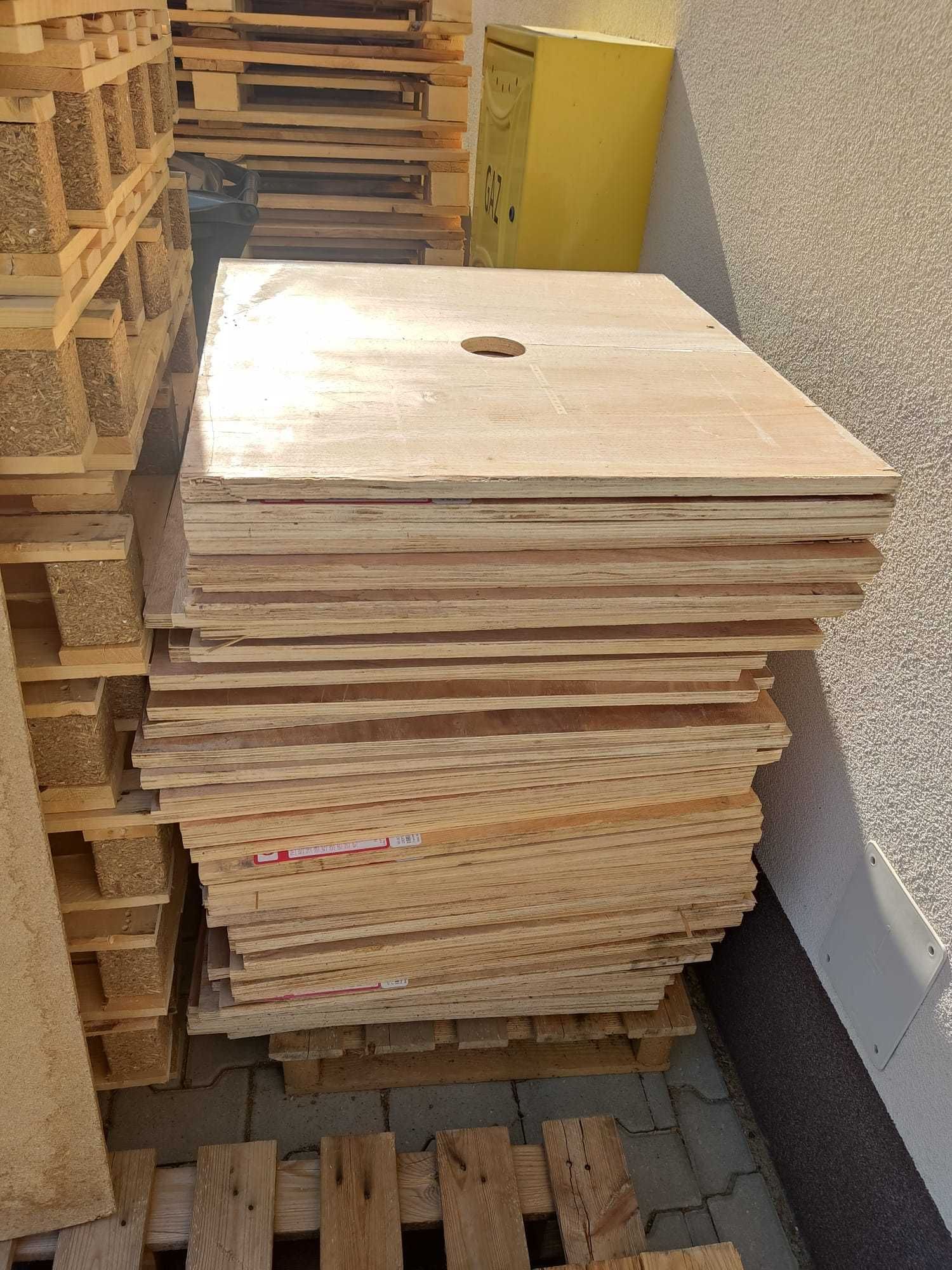 Sprzedam sklejkę, sklejka 18mm kawałki 71x66