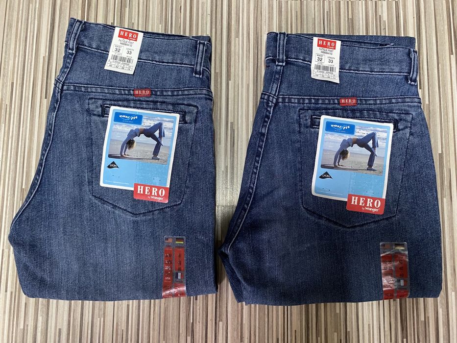 Spodnie damskie jeans 32/33 pas 86 cm komplet 2 pary Wrangler nowe