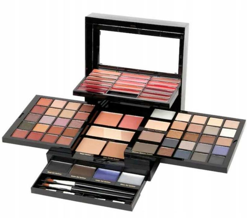 ZESTAW DO MAKIJAŻU W SZKATUŁCE Beauty Kit 73 Elementy Max & More