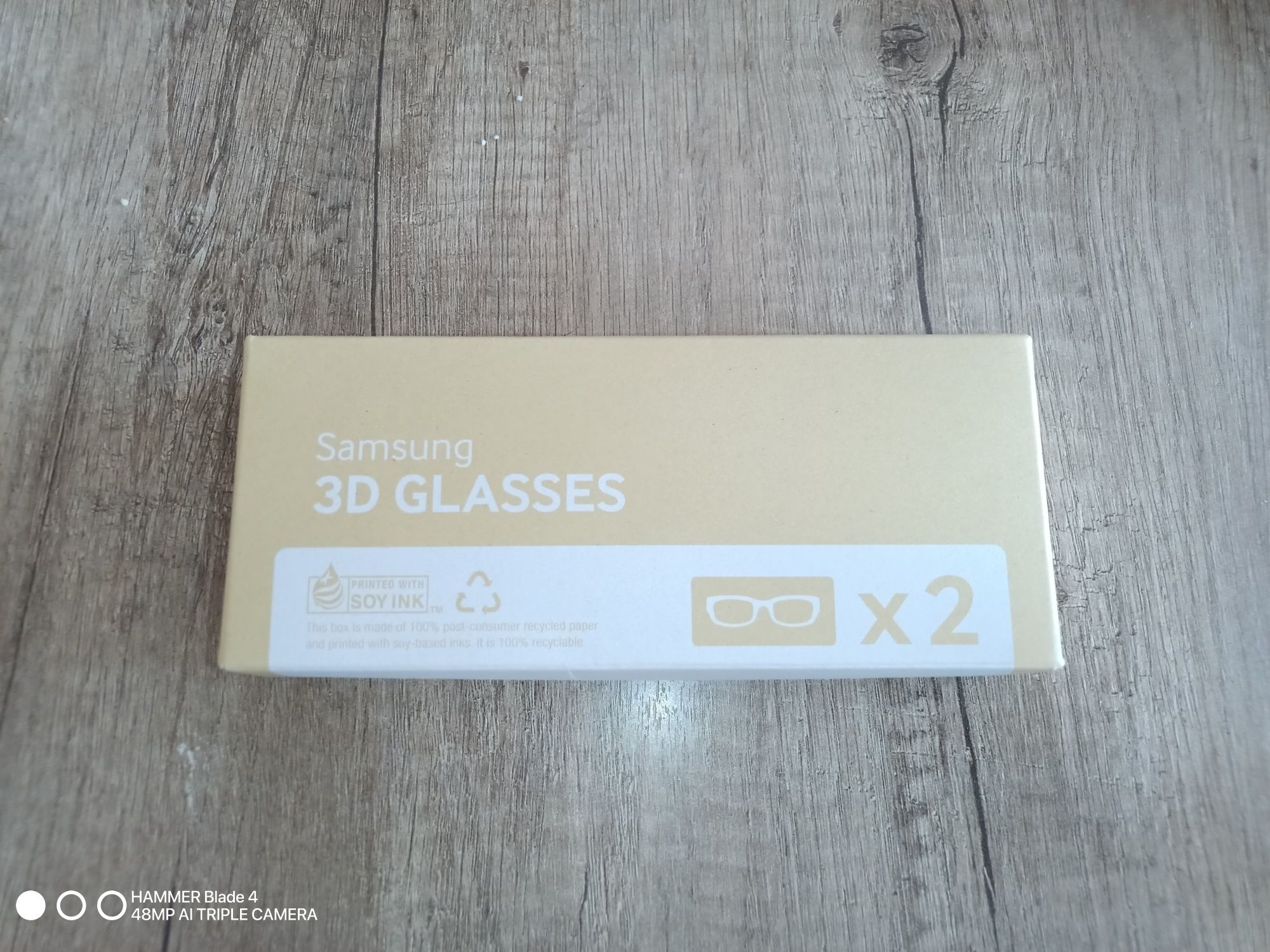 Okulary Samsung 3D 2szt