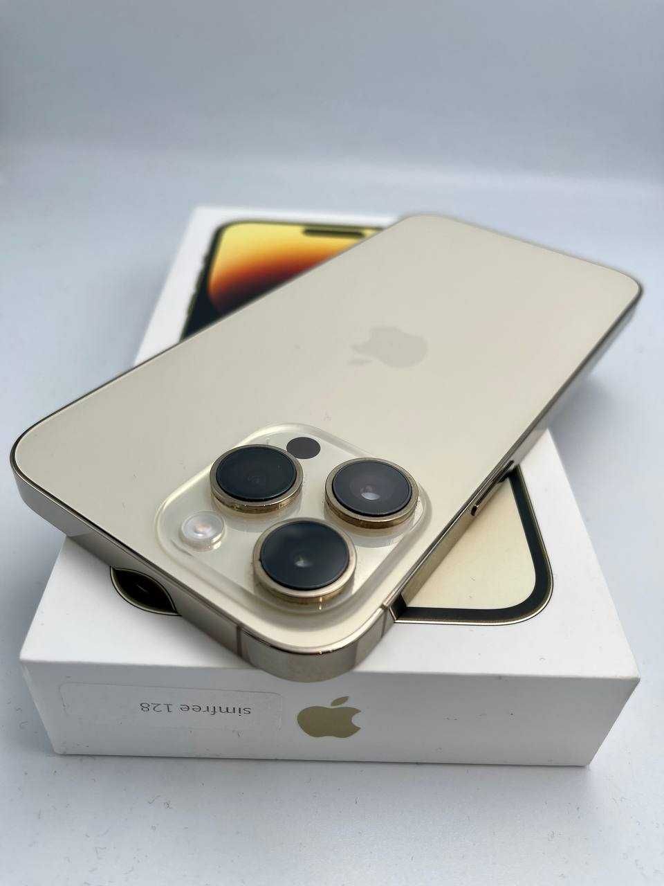 WYPRZEDAŻ Iphone 14 PRO 128GB E-sim GOLD Telakces Manufaktura 3499