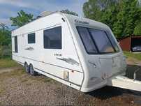 Elddis Crusader storm  Przyczepa kempingowa Elddis Crusader Storm 8m