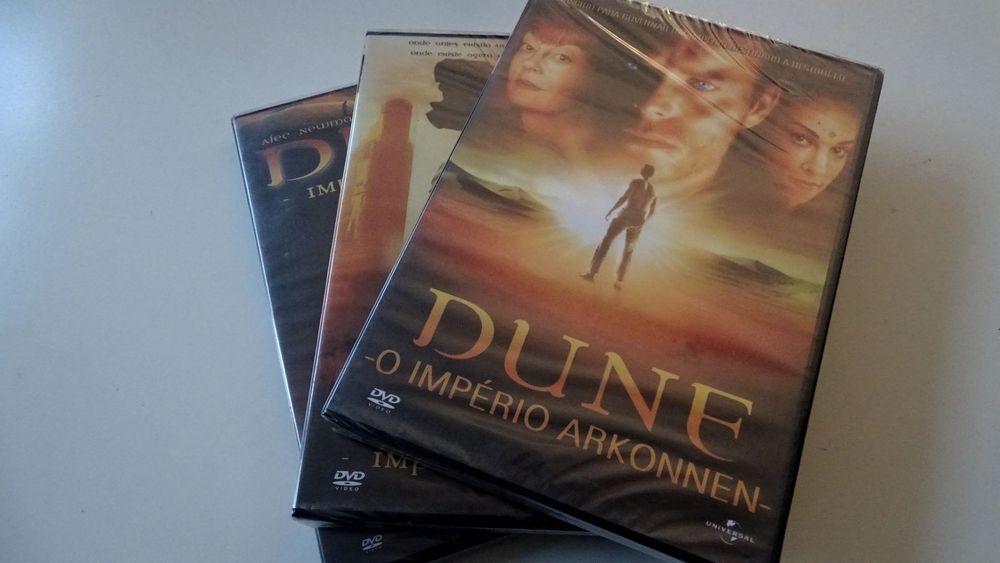 3DVD Dune - Trilogia Dune - Children of Dune - RAROS - NOVOS/SELADOS