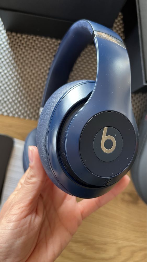 Słuchawki bezprzewodowe Beats Beats Studio3 granatowe niebieskie