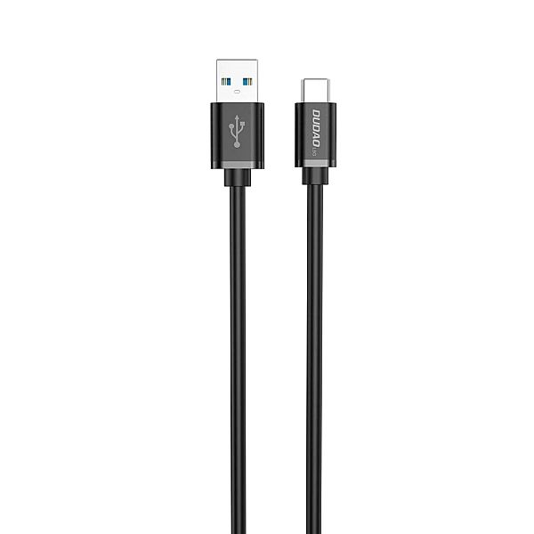 Dudao kabel przewód USB - USB Typ C Super Fast Charge 1 m czarny (L5G-