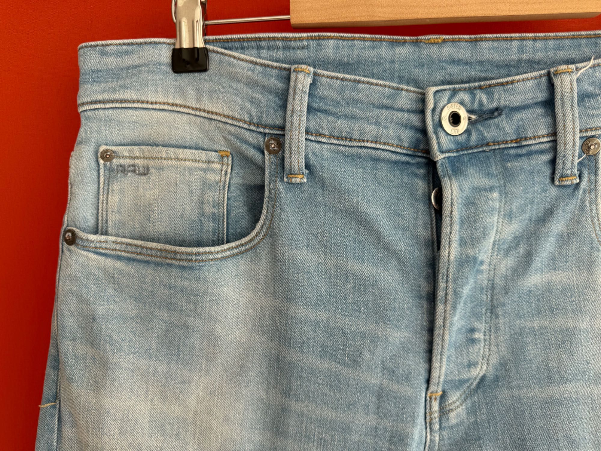 G-Star Raw 3301 Slim Оригінал чоловічі джинси штани розмір 32 33