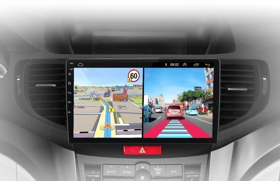 Radio nawigacja Honda Accord 8 2008 - 2012 Android Carplay 6GB 128GB B