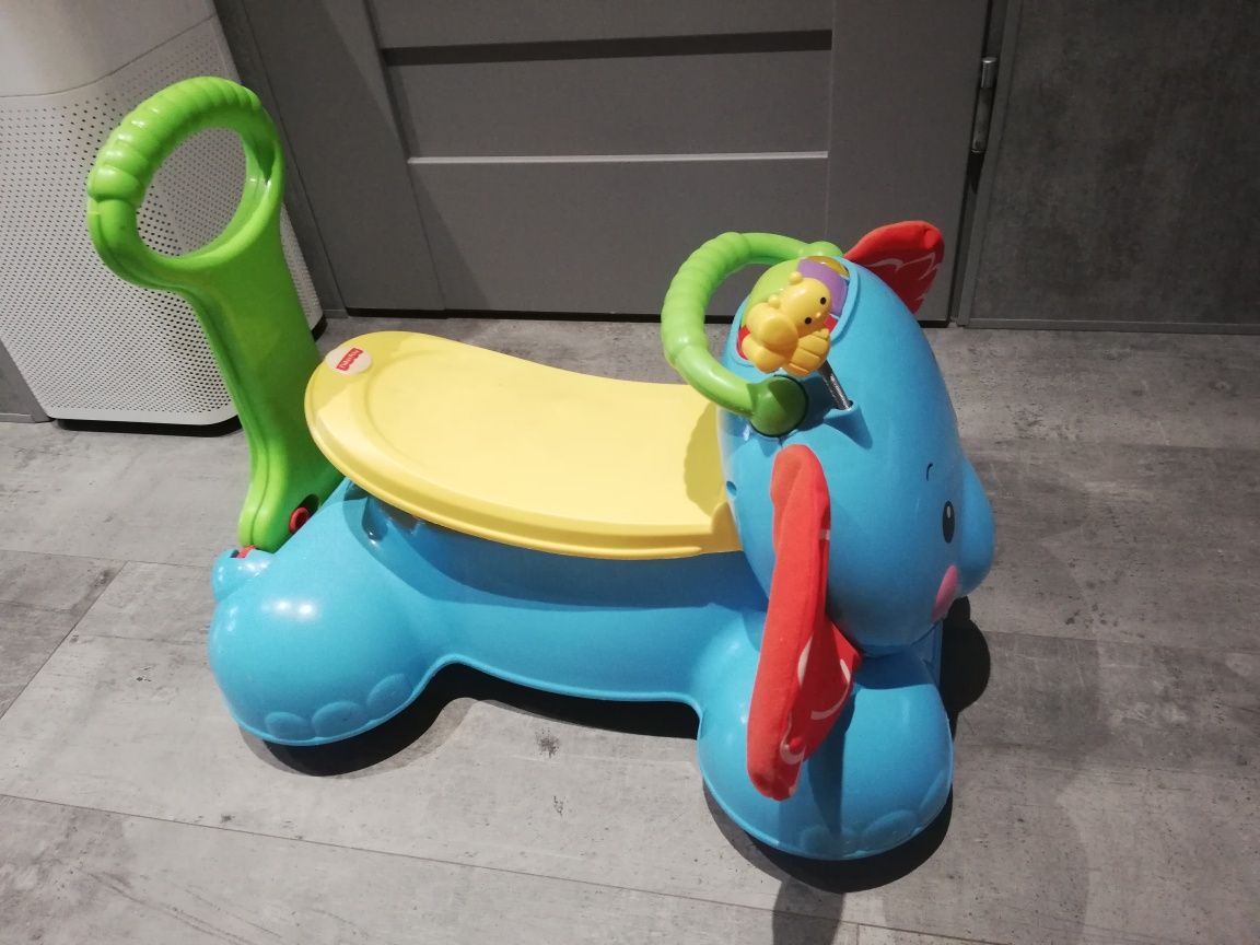 Jeździk pchacz Fisher price słoń