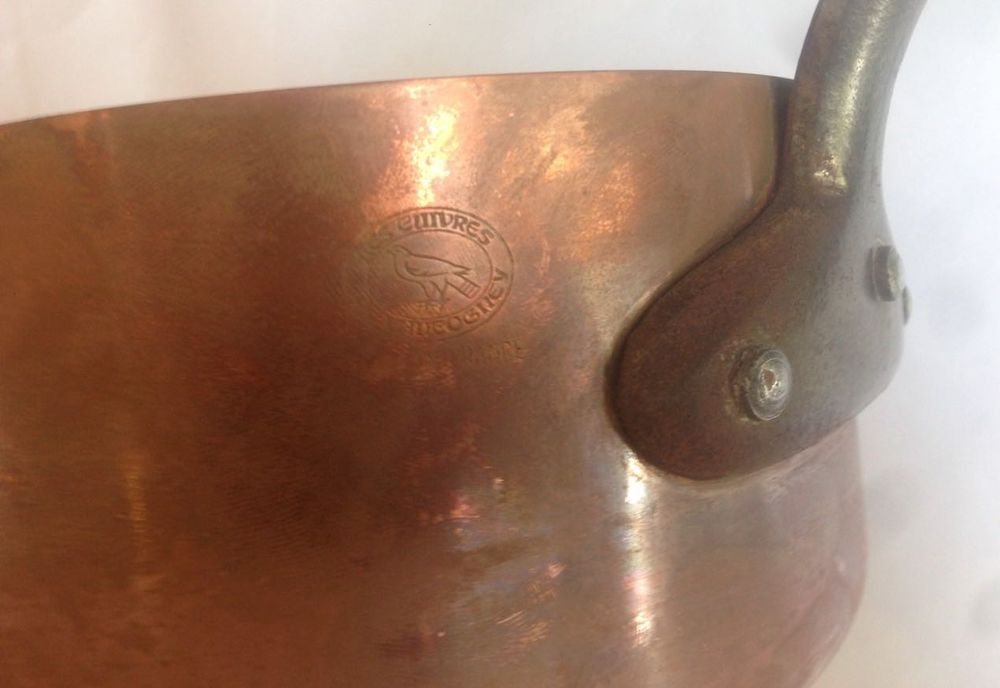 ковш кастрюля сковорода мідь вінтаж Франція медь