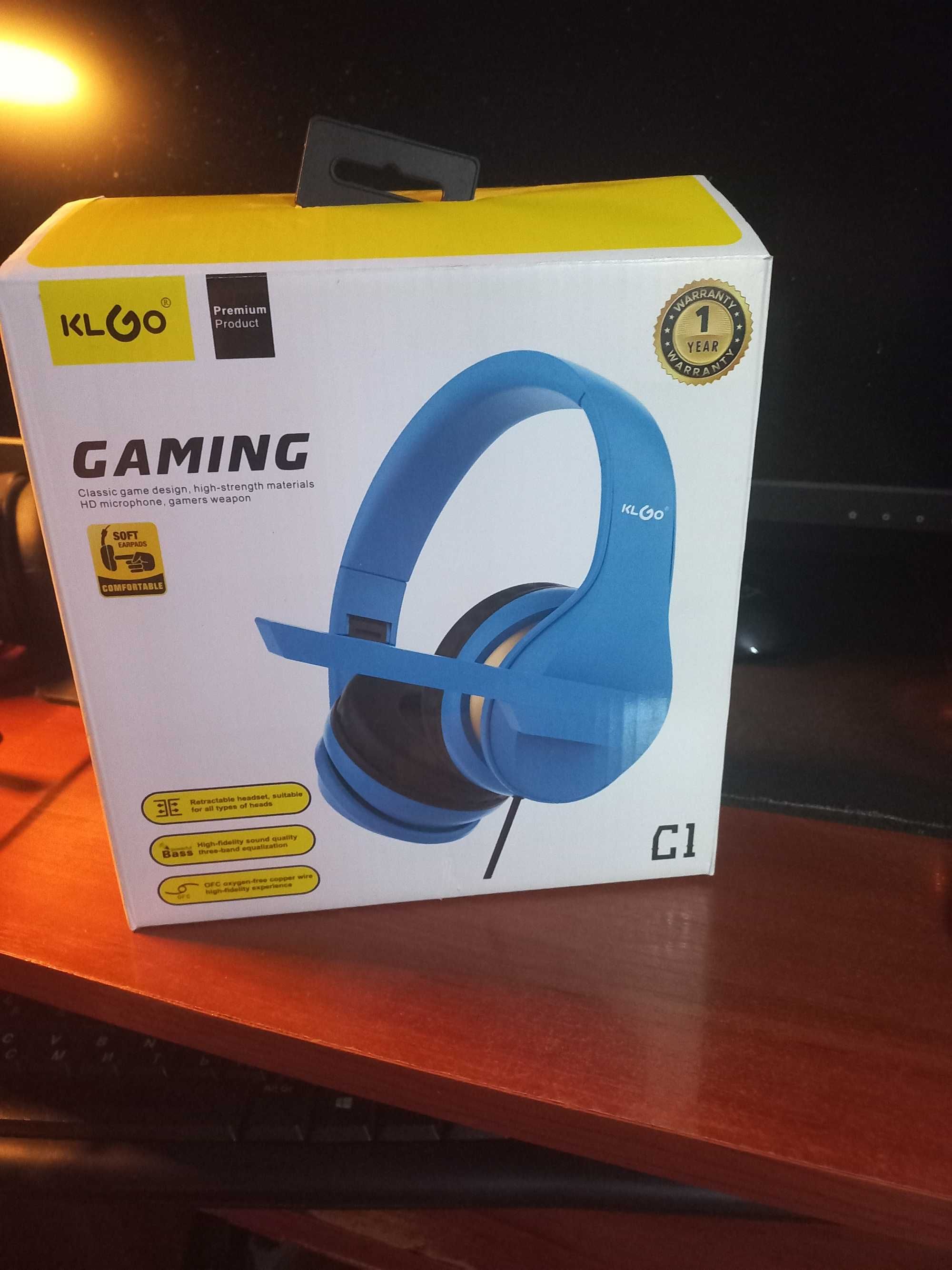 Навушники klgo gaming c1
