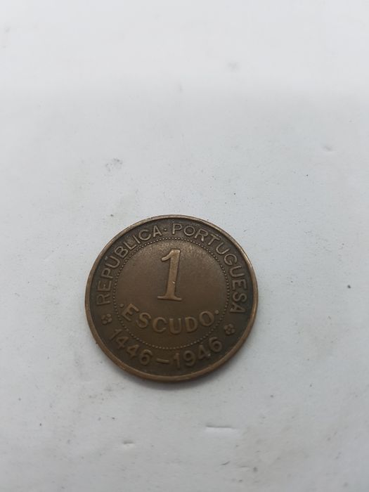 1 escudo moeda Guiné