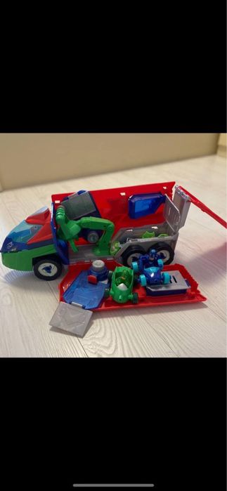 Машина, фургон pj mask кетбой и грекко