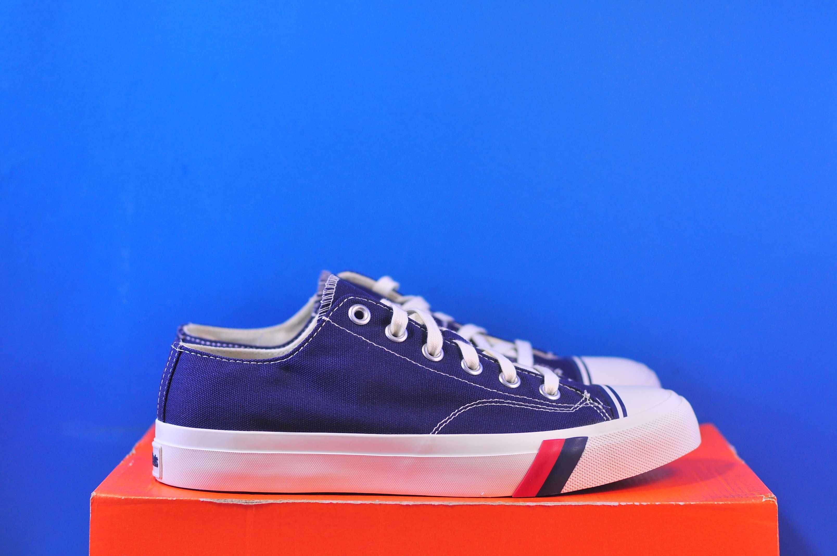 Кросівки Pro-Keds Royal Plus Canvas Blue  , Royal Low Canvas Bordeaux