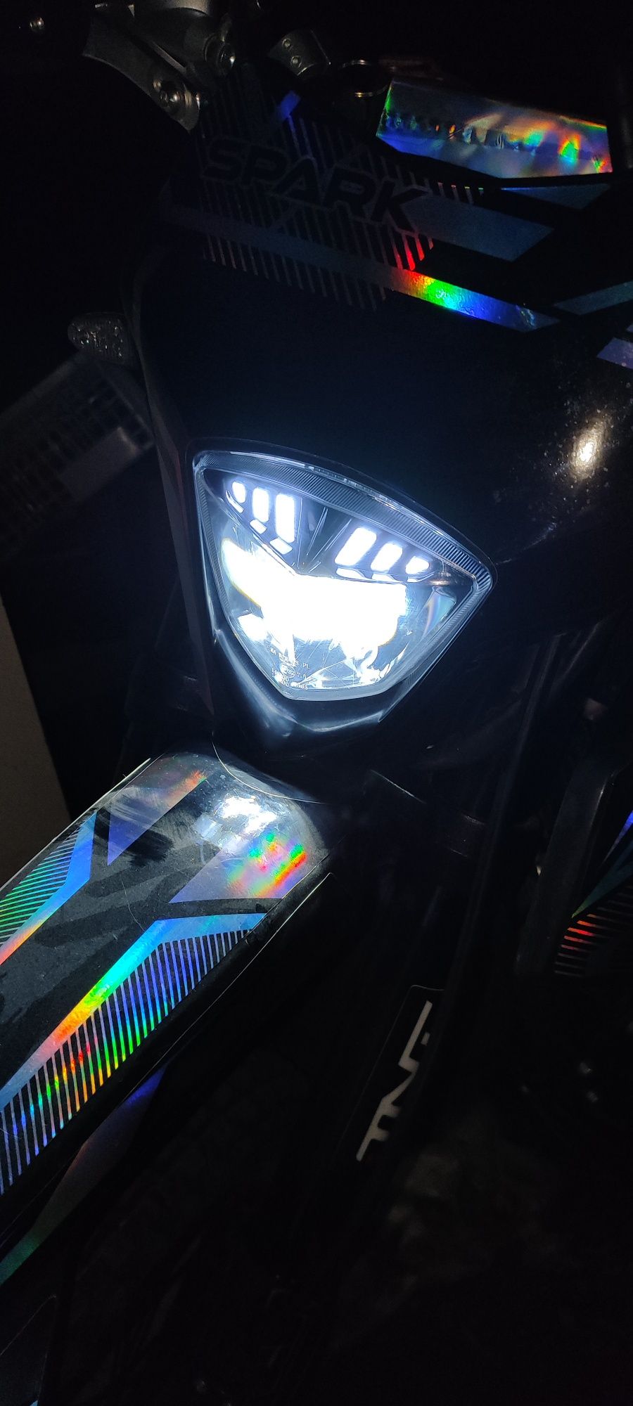 Фара spark sp250p2 пробег 850км