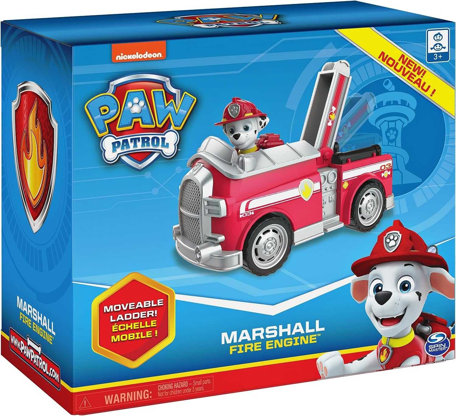 ОРИГИНАЛ! Щенячий патруль Маршал на пожарной машине Paw Patrol