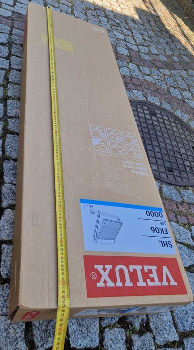 Nowa roleta zewnętrzna VELUX SHL FK06 66x118cm Wrocław