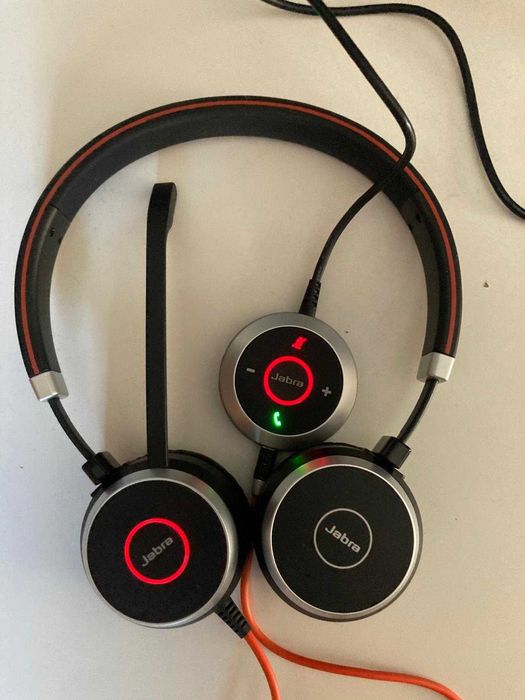 Jabra Evolve 40 MS Duo | Stan idealny | USB + Jack 3.5mm