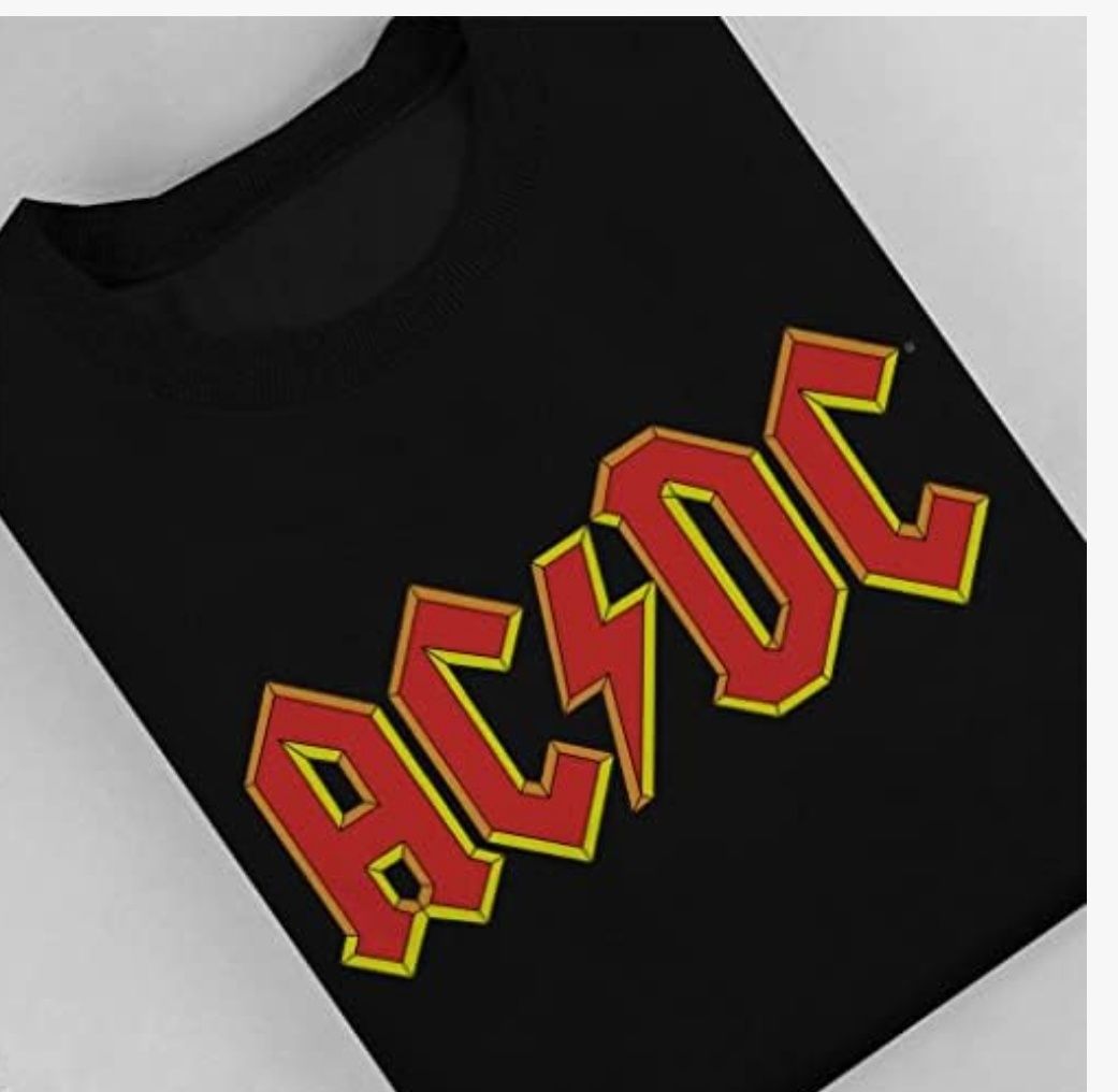 L AC DC męska koszulka t-shirt nowa bawełna 100 %