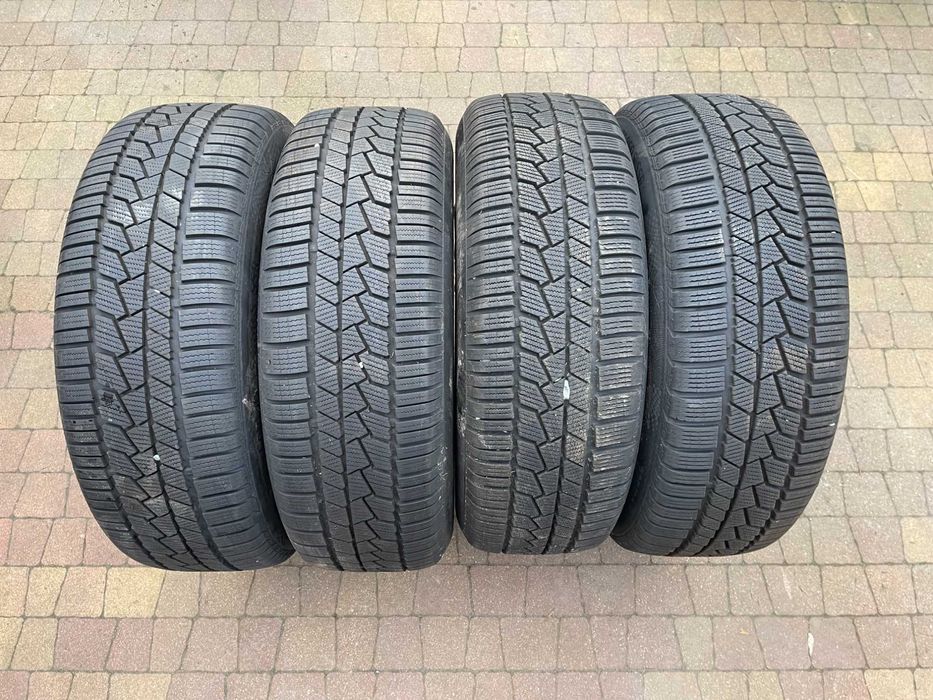 3698. Opony zimowe 225/60/18 Continental 22r 8mm Runflat cena za 4szt