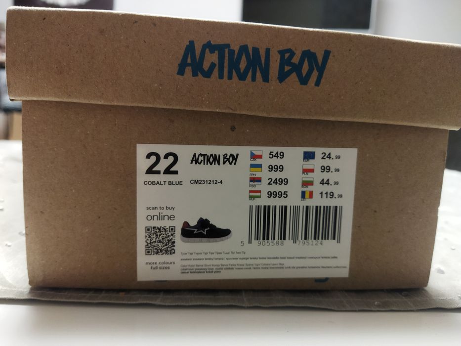 Buty 22 CCC sneakersy nowe