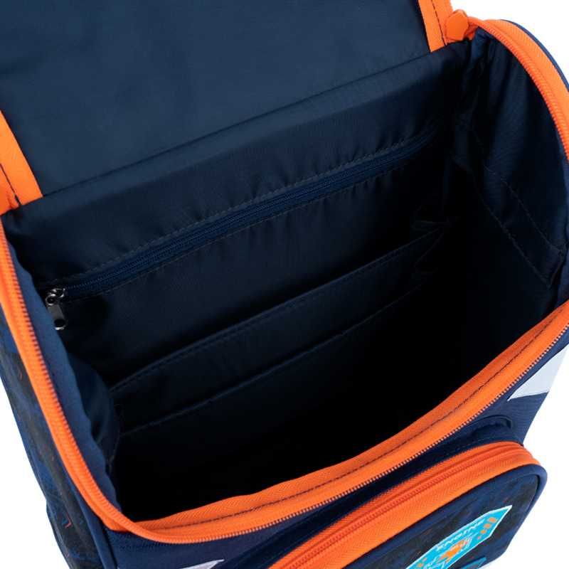 Рюкзак шкільний GoPack  каркасний , ортопедичний + папка Кайт KITE