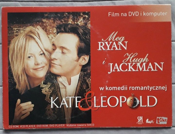 Kate i Leopold - film DVD M.Ryan, H.Jackman